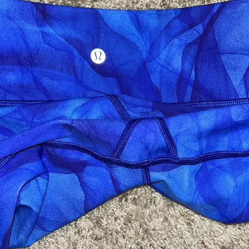 Lululemon  Midnight Tulle Multi Leggings. Size 6