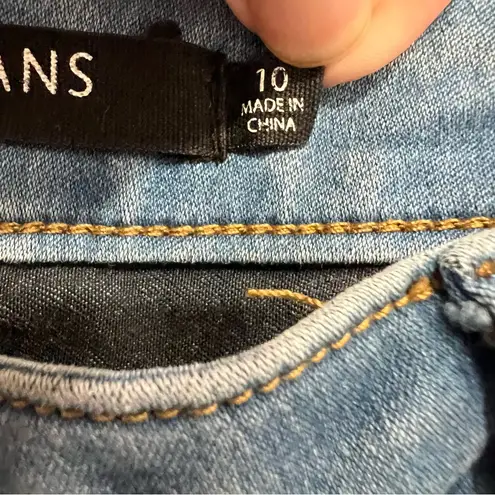 Max jeans Women’s Crop Denim Jeans Size 10 Light Wash Stretch