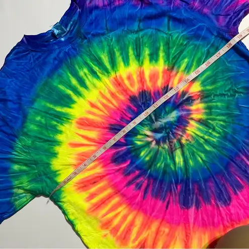 Collegiate Outfitters Tie-dye neon bright t-shirt cotton, s.M