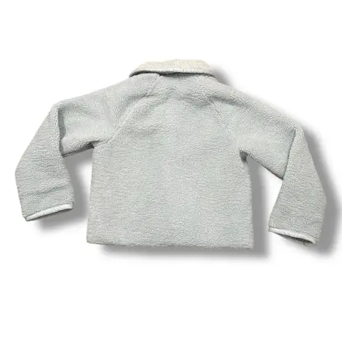 XIRENA Alfie Sherpa Jacket in Ice Blue / Sea Brook Size M