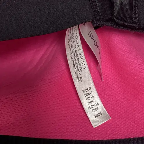 VS Sport Womens 36DDD Pink Full Coverage Wire Bra Supportive Band Run Workout Size undefined