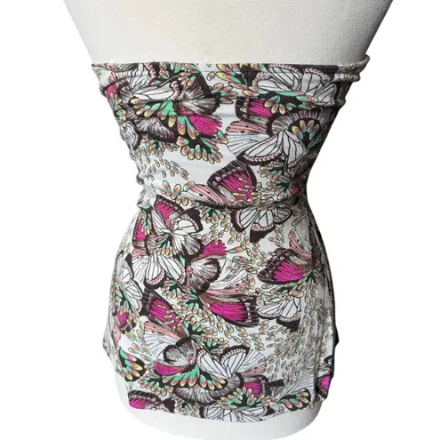 Lucy Love Y2K Butterflies Tube Top