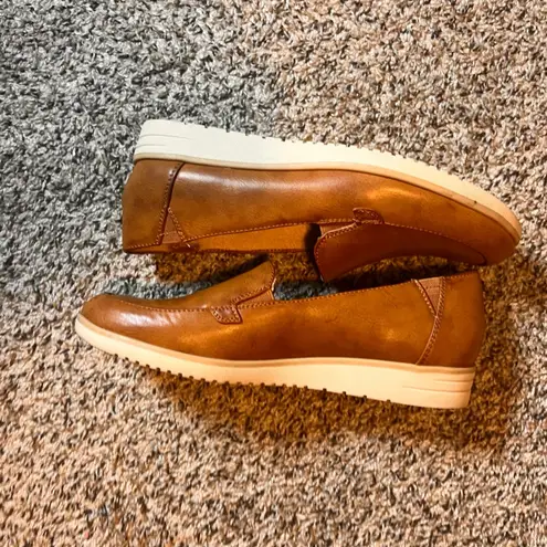 Soul Naturalizer Slip On Loafers Women's Brown Comfort Casual Shoes 8.5