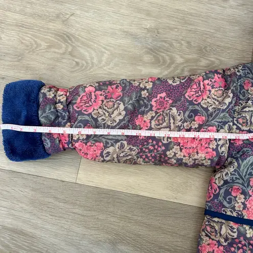 Vintage 90s French Toast floral puffer jacket Pink Size XS