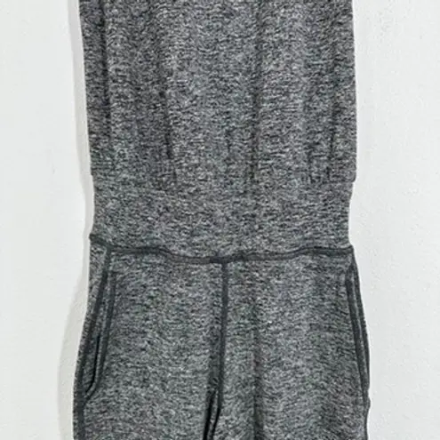 Sweaty Betty Jumpsuit XXS Gray Heathered Sleeveless Athletic Lounge Jogger Style