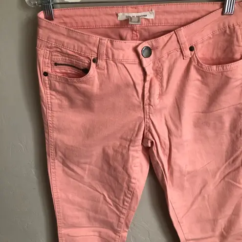 Life in Progress  Peach Skinny Jeans