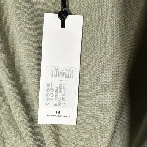 Heartloom Nora Casual Jumpsuit Size XS Olive