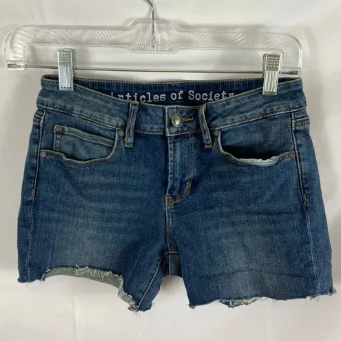 Articles of Society  Sarah Cutoff Jean Shorts Size 25