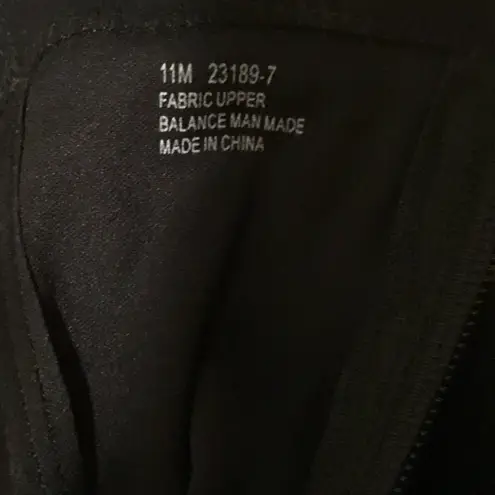 Aerosoles 11M Black mid calf zip up point boots