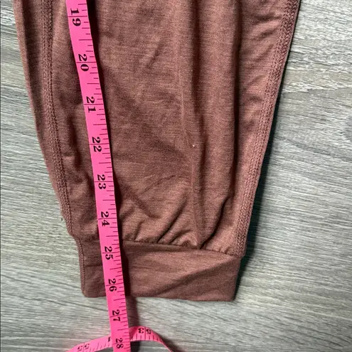 Vuori NEW All Day Short Sleeve Jogger Jumpsuit Terracotta Brown Small