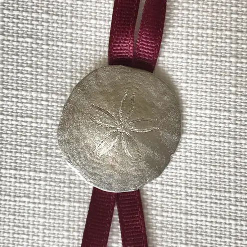 Vintage Amos Pewter Silver Sand Dollar, 2004