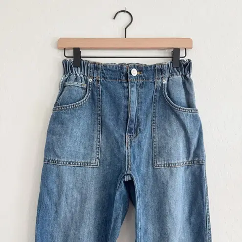 Hudson Jeans Anthropologie Hudson Remi High-Rise Straight Leg Jeans in Blue 27