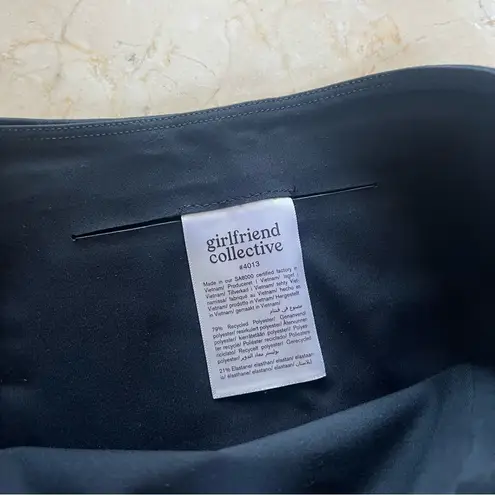 Girlfriend Collective Black Highwaisted Biker Shorts Sz XS-S