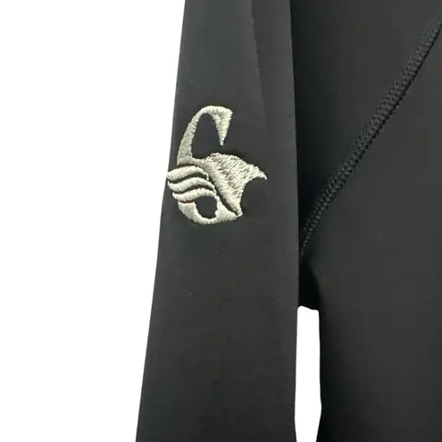 Ibkul Women’s Jacket Size Small 76000 Size Small Black Logo Performance Full Zip