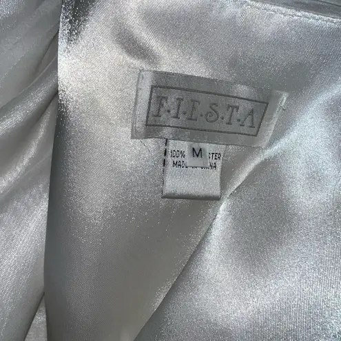 Elegant New Fiesta Organza White One