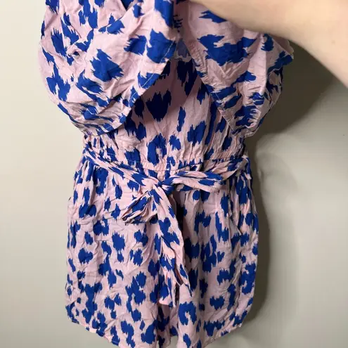 Gibson x Hot Summer Nights Two Peas Layered Camisole Romper Size Petite Small