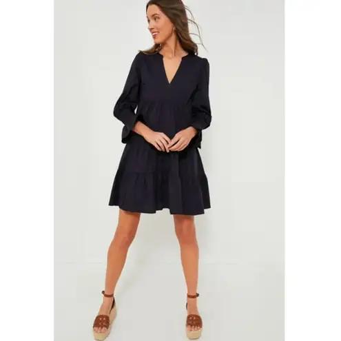 Tuckernuck Pomander Place Black 100% Cotton Poplin Kenzo Mini Dress Size Large