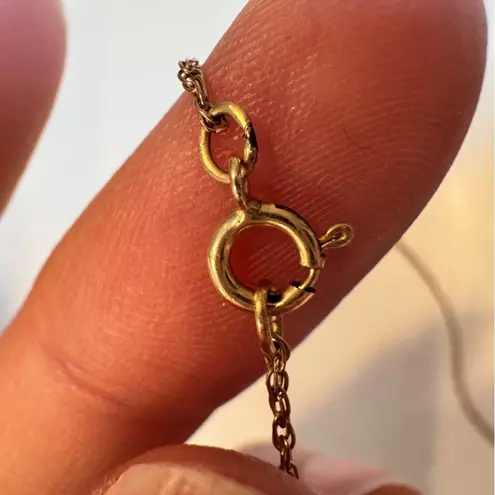 Black Hills Vintage 10K Tri Color Gold Hummingbird Pendant On 14K Gold Chain