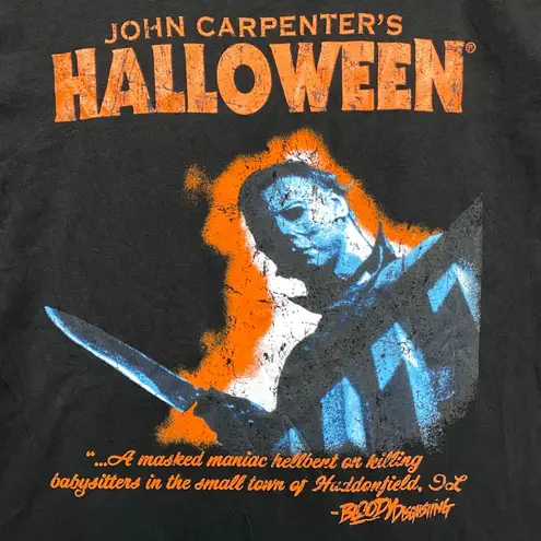 John Carpenter's and Bloody Disgusting ‘s Halloween Michael Myers “The Night He Came Home” Horror T-Shirt Size Large