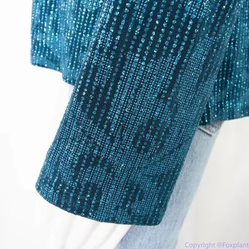 Vintage R&M Richards blue jacket and tank top, size 10