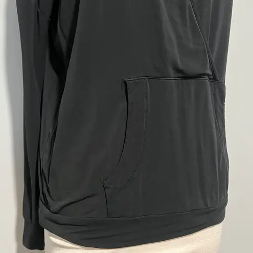 A pea in the pod Maternity Postpartum Black Hoodie Sweatshirt