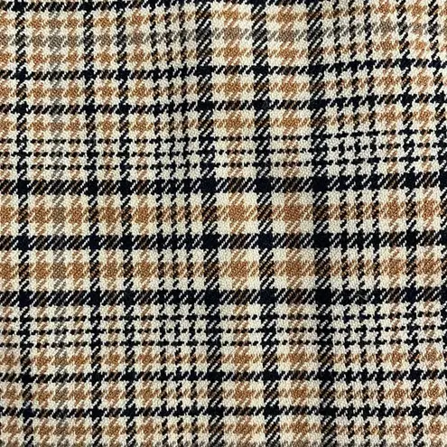 J. Jill Mendocino Plaid Blazer Womens Size Small Tigers Eye 2489014YQS NEW Brown