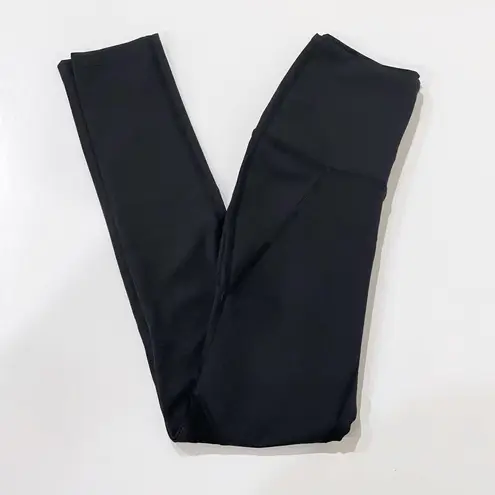 Splits59 NEW XS High Waist Leggings Black Mesh Yoga Barre Workout Gym NWOT