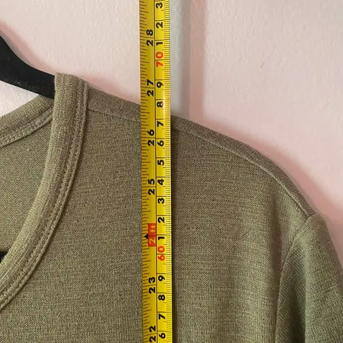 Wilfred Free Forest Green Crewneck Tee T-Shirt Stretch Lounge Women size Medium