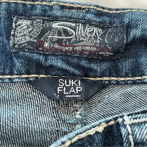 Silver Jeans Silver Suki Flap Jeans Medium Wash Size 28 x 33