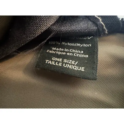 90s Vintage Eddie Bauer Black Multi Compartment Crossbody Bag Large Y2K Grunge