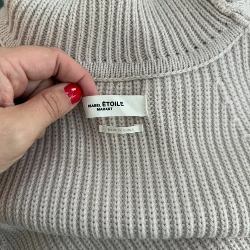 Isabel Marant Étoile Cream Knit Megan Sweater Vest Jumper