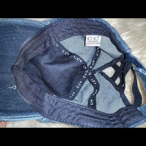 C.C. Denim Baseball Cap