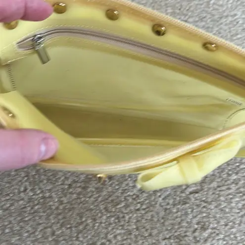 Yellow/Green Rubber Purse Yellow