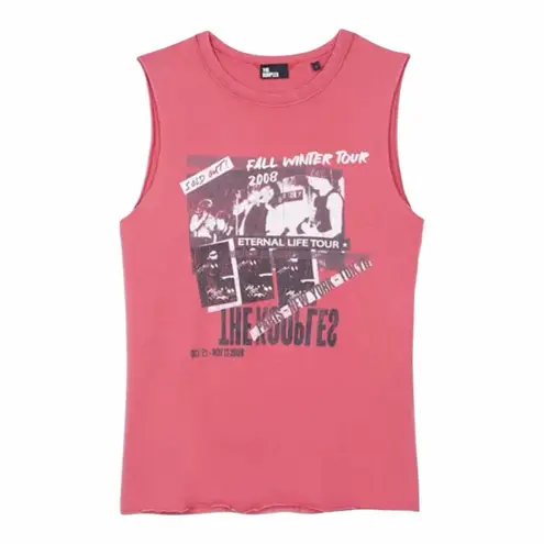 The Kooples Eternal Life Tour 2008 Red Tank Top Sleeveless Women’s Size 0 NWT