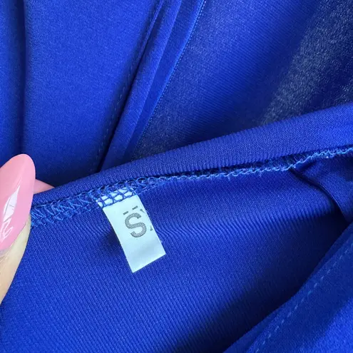 Peachy Den sz S blue orange jumpsuit