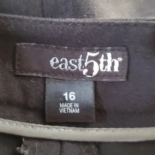 East 5th Black Pencil Skirt With Pockets 16