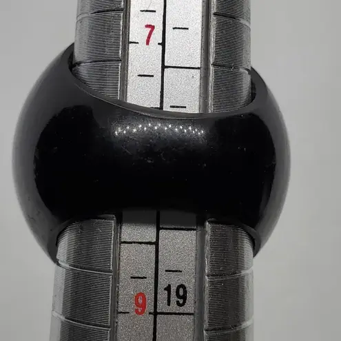 Black & Brown Shell, Abalone, & MOP Ring Black Size 8