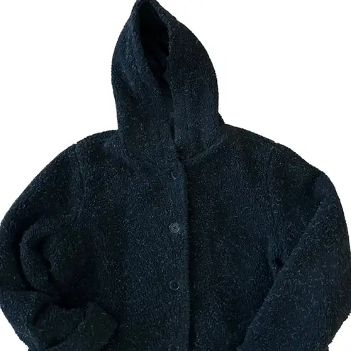 Woman Within Hooded teddy bear Fleece jacket size large (18-20)
