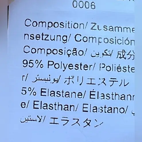 Lishly Black Adjustable Spaghetti Strap Sequined Fringe Crop Top Women's Size 12