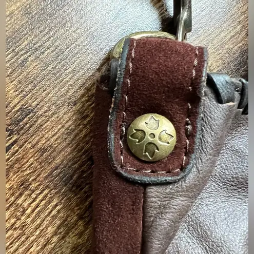 Patricia Nash Zola colorblock patchwork designer satchel handbag