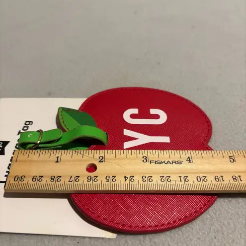 Typo NYC Luggage Tag for Bags or Suitcase Red Apple