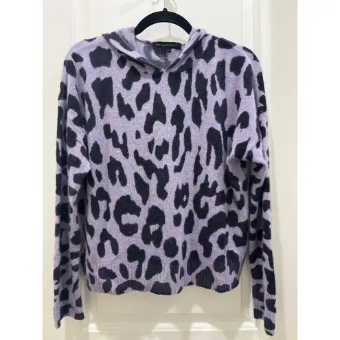 Skull Cashmere 360 Cashmere Carson Hoodie Wisteria & Charcoal Skull Sz S