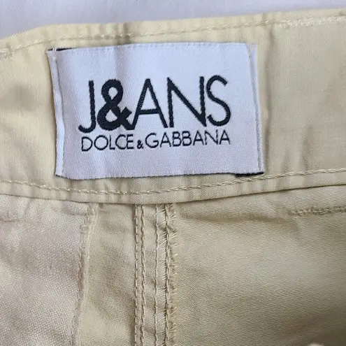 Dolce & Gabbana Jeans Vintage Khaki Shorts - US 4 IT 40