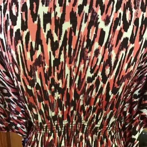 Sequin Hearts VTG Fun leopard n lace Y2K top