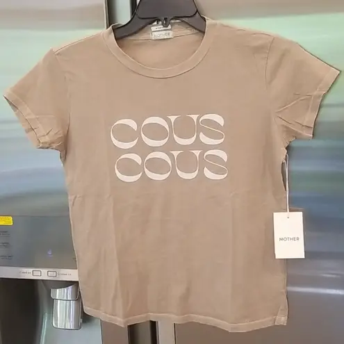 💕MOTHER💕 Boxy Goodie Goodie Tee ~ Cous Cous Size XS