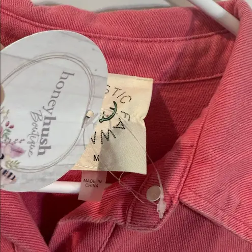 Fantastic Fawn  tassel denim romper medium NWT thumbnail 2