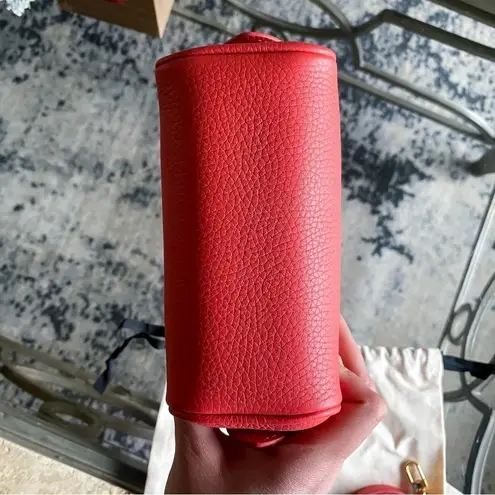 By Far Bag Dora Leather Tote Pebbled Shoulder