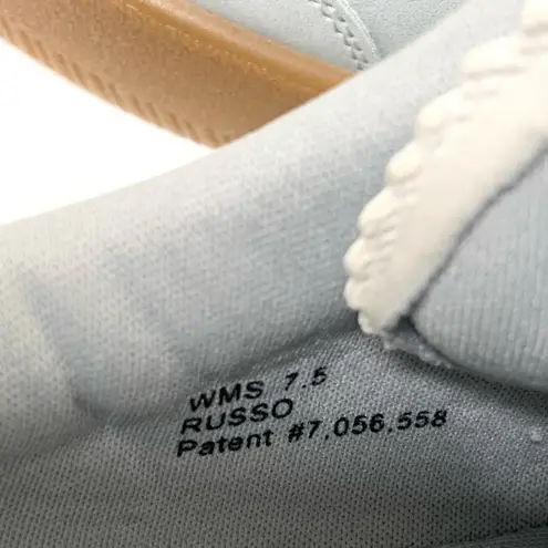 Dolce Vita Russo Platform Sneakers Blue White Tan Shoes Size 7.5 Women's NEW