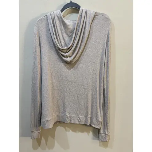 Joah Brown Bungalow Hoodie Oatmeal One Size Lightweight