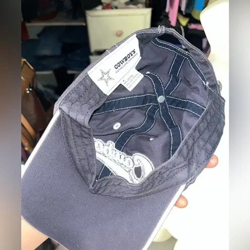 Y2K Dallas Cowboys Hat Blue